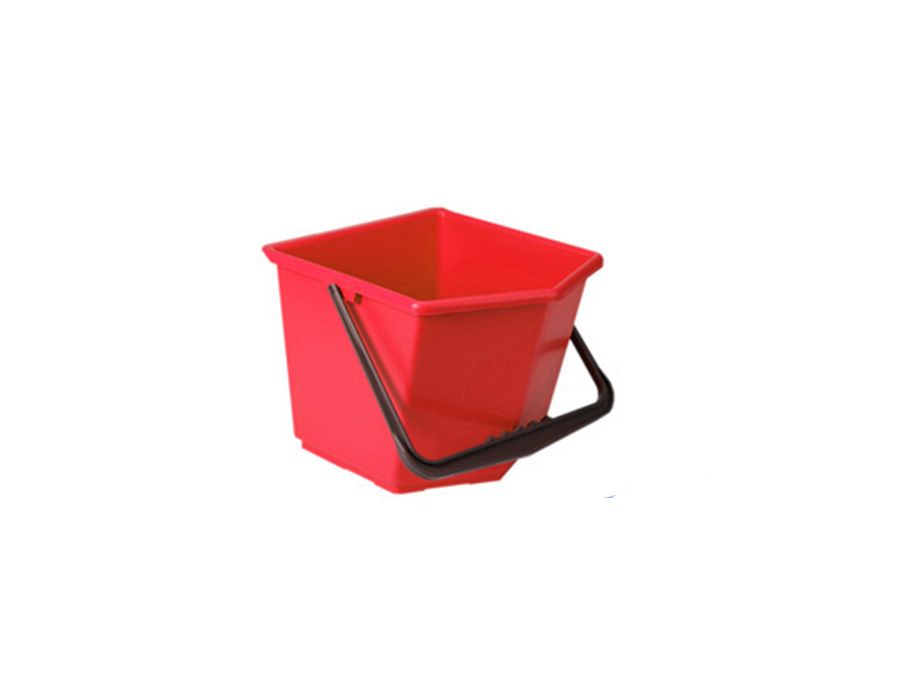 010153 Ведро для уборочной тележки Стандарт и Перфект Ecolab Bucket красное, 18 л