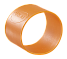 98027 Силиконовое цветокодированное кольцо для инвентаря Vikan оранжевое, Ø 4 см, 5 шт