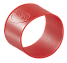 98024 Силиконовое цветокодированное кольцо для инвентаря Vikan красное, Ø 4 см, 5 шт