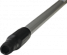 29379 Алюминиевая эргономичная ручка Vikan черная, Ø 3.1 см, 151 см