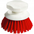 7522517 Ручная щетка с жесткой щетиной для мытья посуды и инвентаря 
DI Knob Brush, красная
