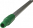 29372 Алюминиевая эргономичная ручка Vikan зеленая, Ø 3.1 см, 151 см