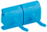 10143 Гигиеничное настенное крепление Vikan c двойным крюков синие, 8.2 см