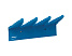 06153 Настенный держатель для инвентаря Vikan синий, 24 см